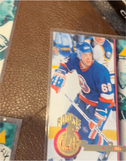 1994-95 Pinnacle #256 Zigmund Palffy Rookie Card — front