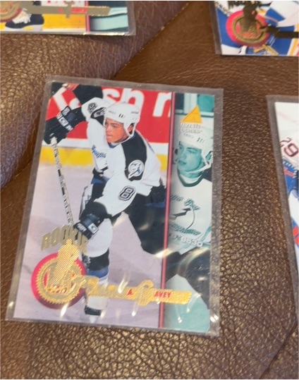 1994-95 Pinnacle #251 Aaron Gavey Rookie — front