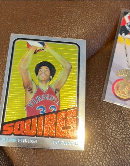 1972 Topps #195 Julius Erving — front