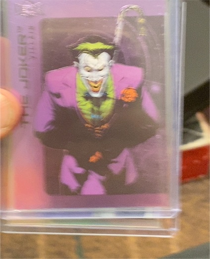 2025 Skybox Metal Universe Batman #101 The Joker Purple FX — front