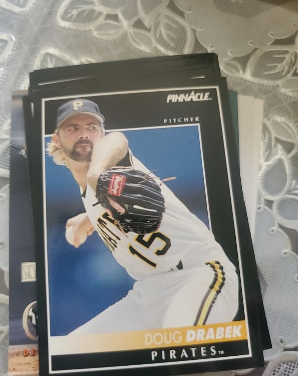 1992 Pinnacle #96 Doug Drabek — front