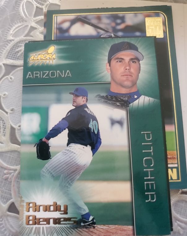 1998 Pacific Aurora #97 Andy Benes — front