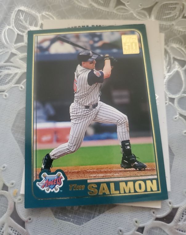 2001 Topps #546 Tim Salmon — front