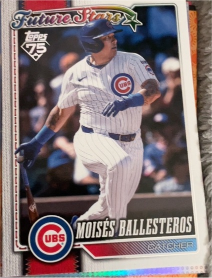 2026 Topps Series 2 #584 Moisés Ballesteros — front