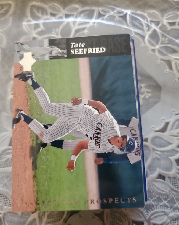 1994 Upper Deck Minor League Baseball #87 Tate Seefried — front