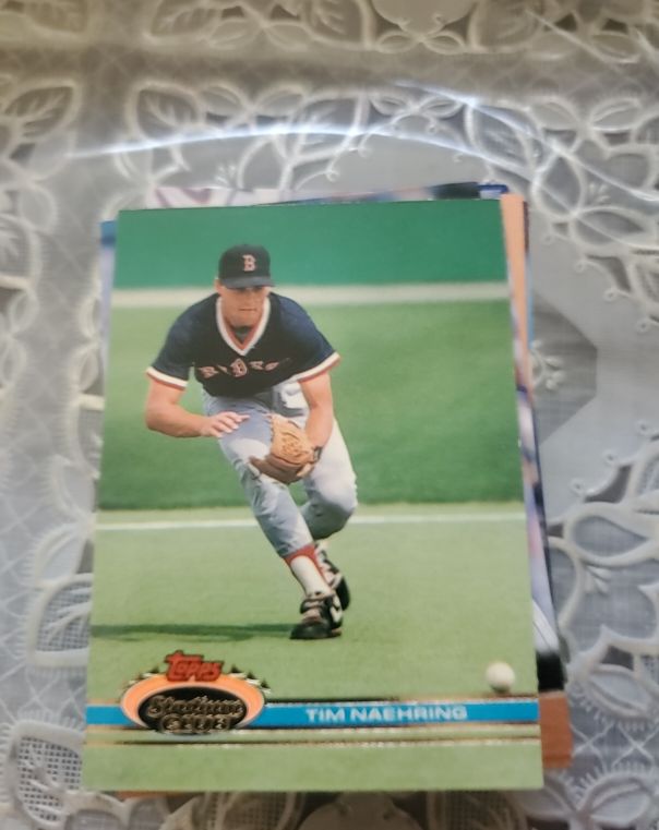1991 Topps Stadium Club #83 Tim Naehring — front