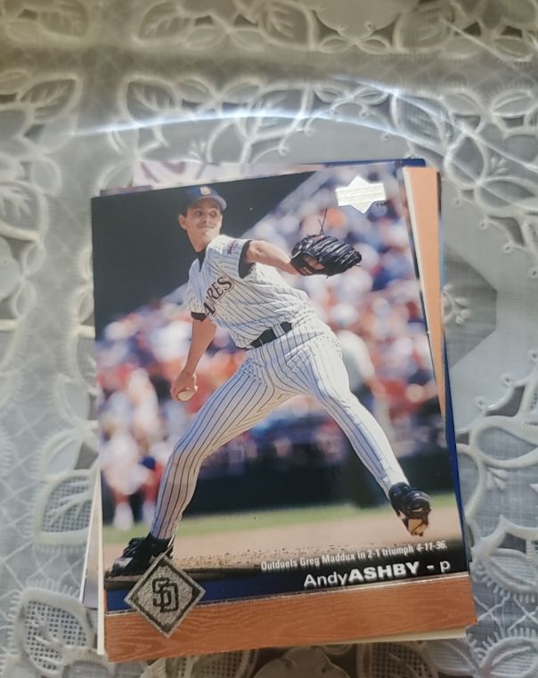 1997 Upper Deck #164 Andy Ashby — front