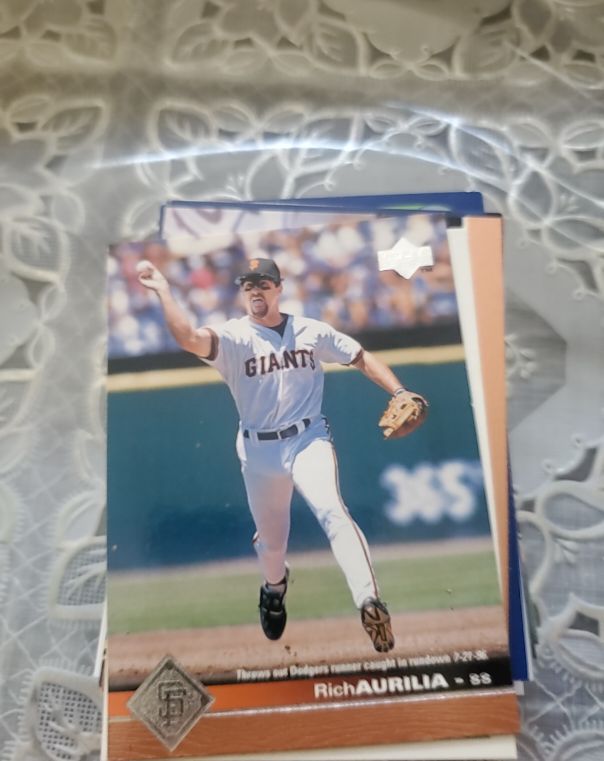 1997 Upper Deck #173 Rich Aurilia — front