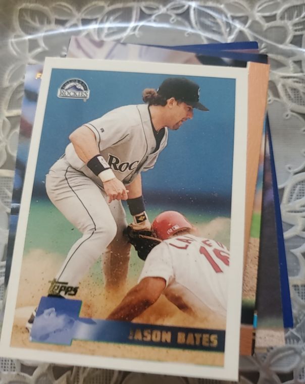 1996 Topps #336 Jason Bates — front