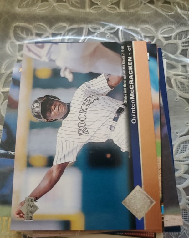 1994 Upper Deck Collector's Choice Quinton McCracken Colorado Rockies — front