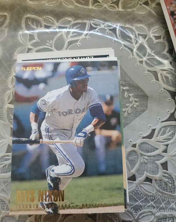 1996 Fleer Update #U98 Otis Nixon — front