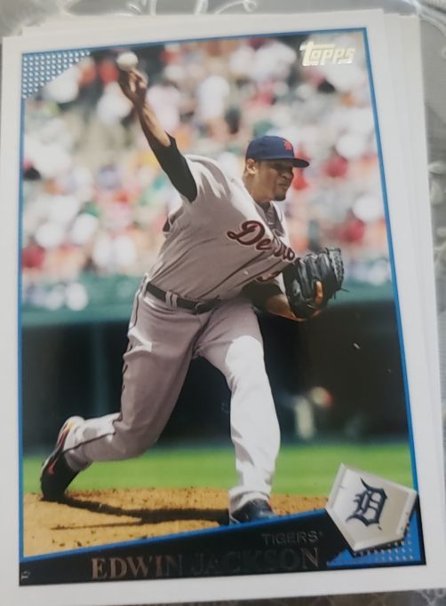 2010 Topps #254 Edwin Jackson — front