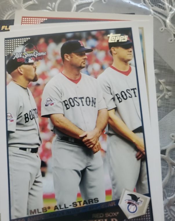 2008 Topps #234 Boston Red Sox MLB All-Stars — front