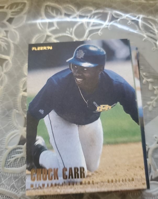 1996 Fleer Update #U45 Chuck Carr — front