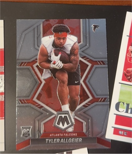 2022 Panini Mosaic #351 Tyler Allgeier — front