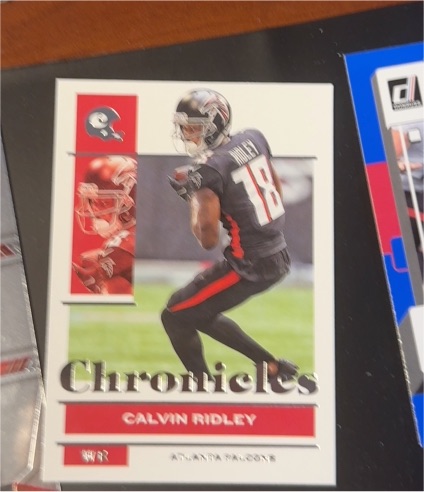 2021 Panini Chronicles #6 Calvin Ridley — front