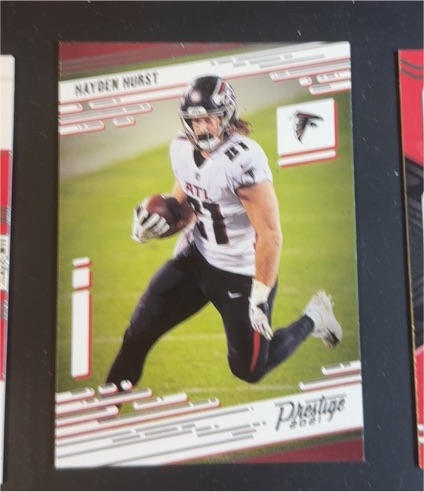 2021 Panini Prestige #34 Hayden Hurst — front