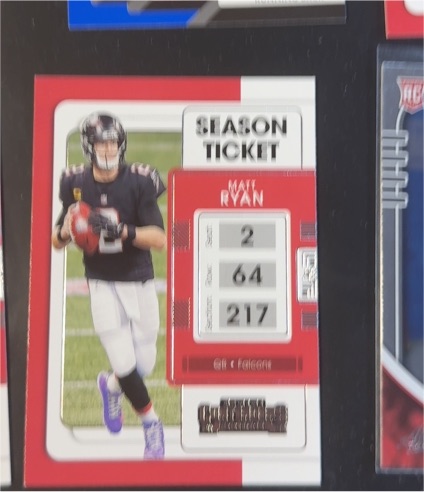 2021 Panini Contenders #4 Matt Ryan — front