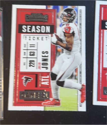 2020 Panini Contenders Season Ticket #97 Julio Jones — front
