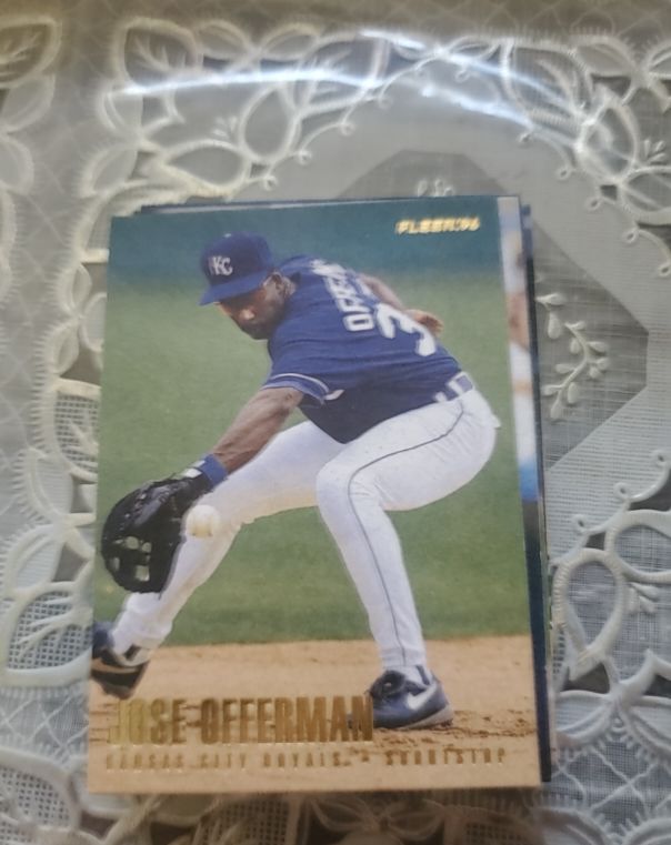 1996 Fleer Update #U1 Jose Offerman — front