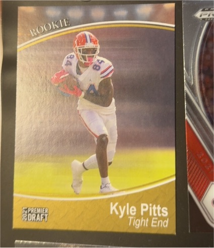 2021 Sage Premier Draft #116 Kyle Pitts — front