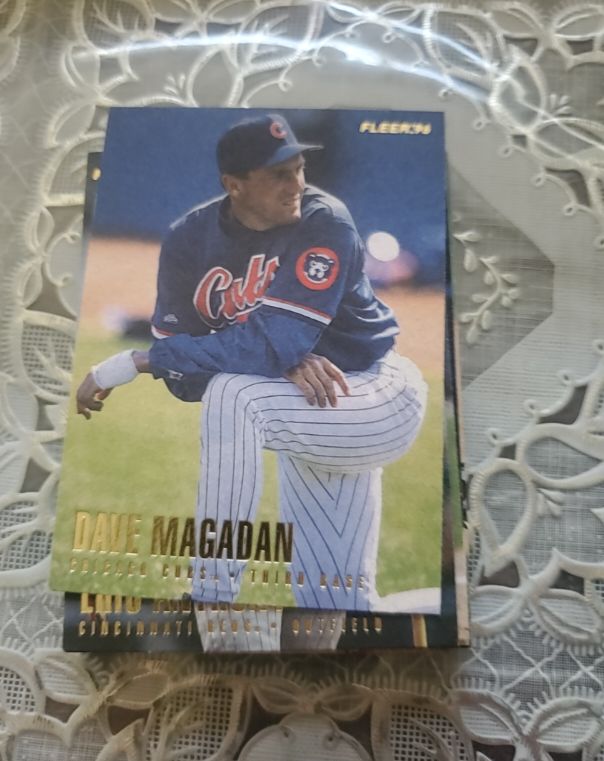 1996 Fleer Update #U113 Dave Magadan — front