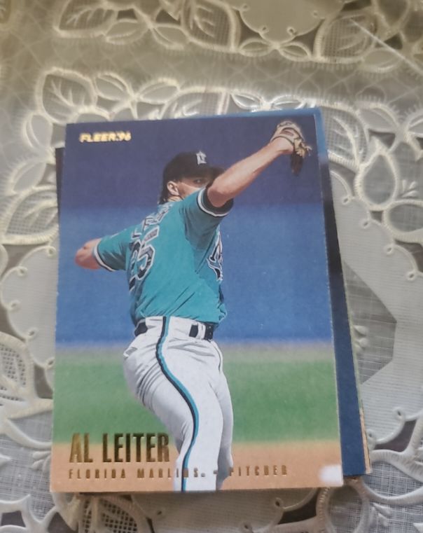 1996 Fleer Update #U132 Al Leiter — front