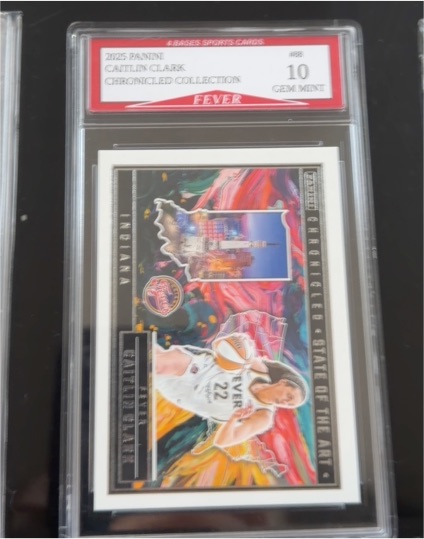 2025 Panini Caitlin Clark Chronicled State of the Art #81 Indiana Fever — front