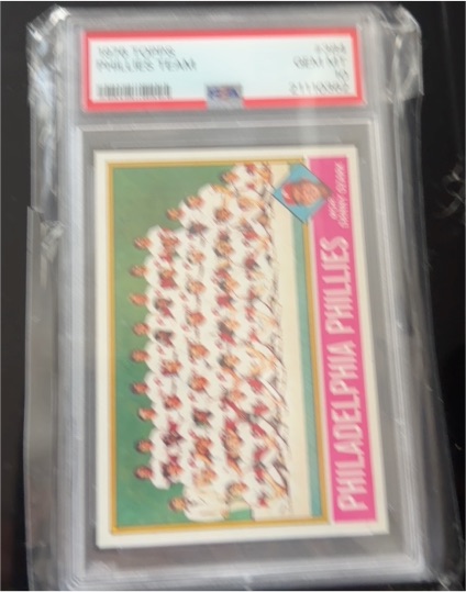 1976 Topps #384 Philadelphia Phillies Team — front