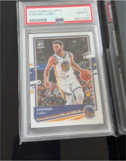 2020 Donruss Optic #17 Stephen Curry — front