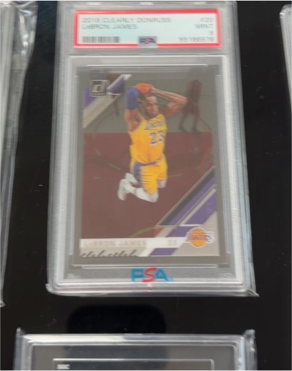 2019-20 Donruss Optic #60 LeBron James — front