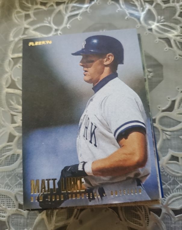 1996 Fleer Update #U63 Matt Luke — front
