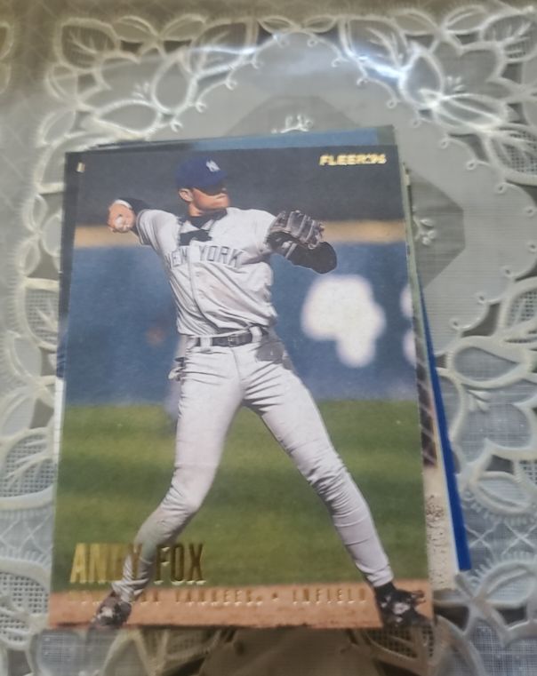 1996 Fleer Update #U59 Andy Fox — front