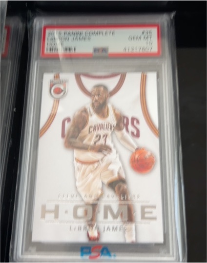2015-16 Panini Complete #35 LeBron James — front