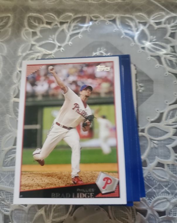 2009 Topps #20 Brad Lidge — front