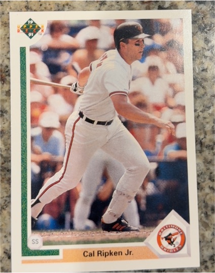 1991 Upper Deck #347 Cal Ripken Jr. — front