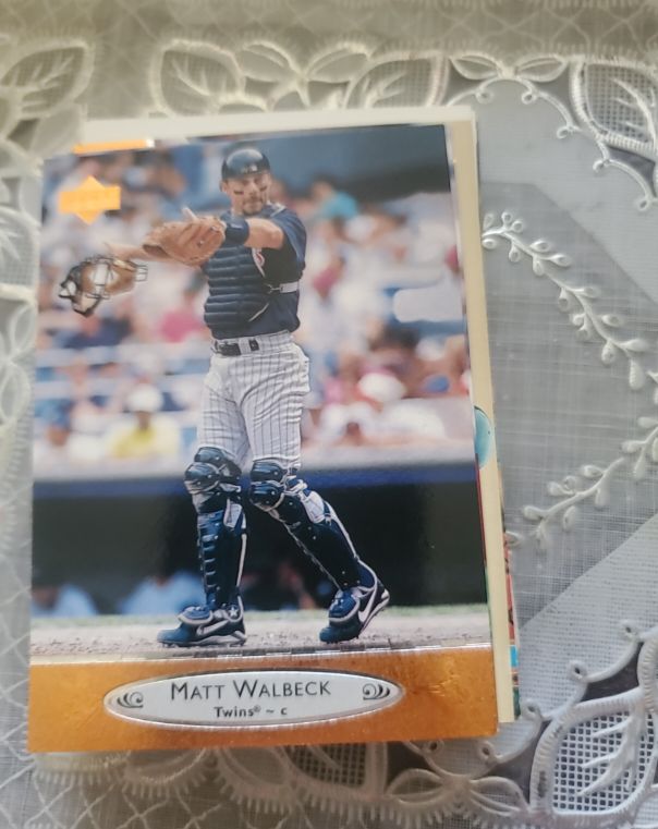 1996 Upper Deck #388 Matt Walbeck — front