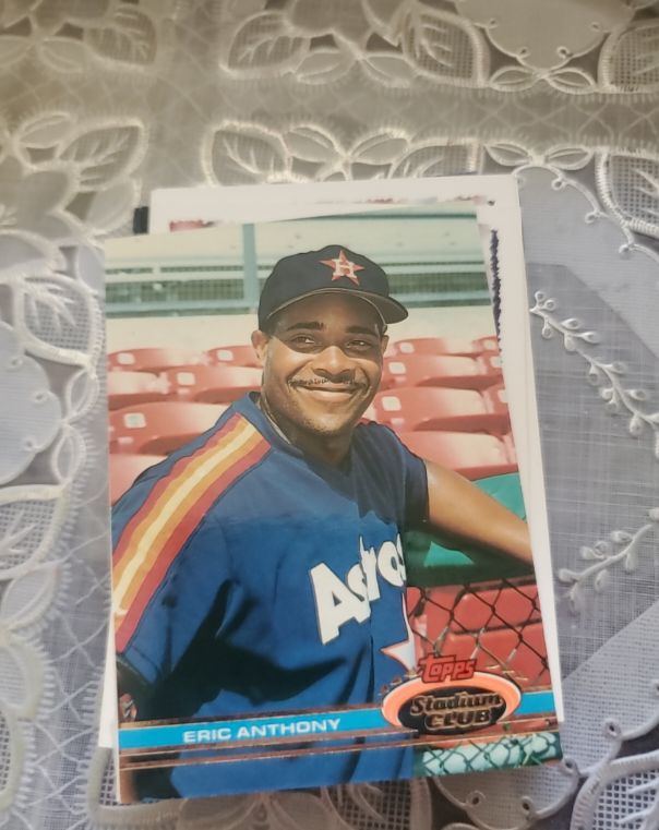 1991 Topps Stadium Club #229 Eric Anthony — front