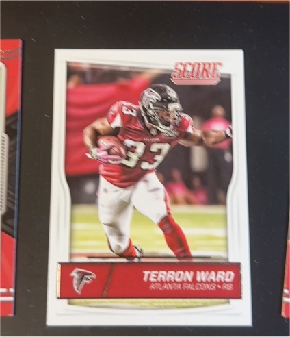 2016 Panini Score #14 Terron Ward — front