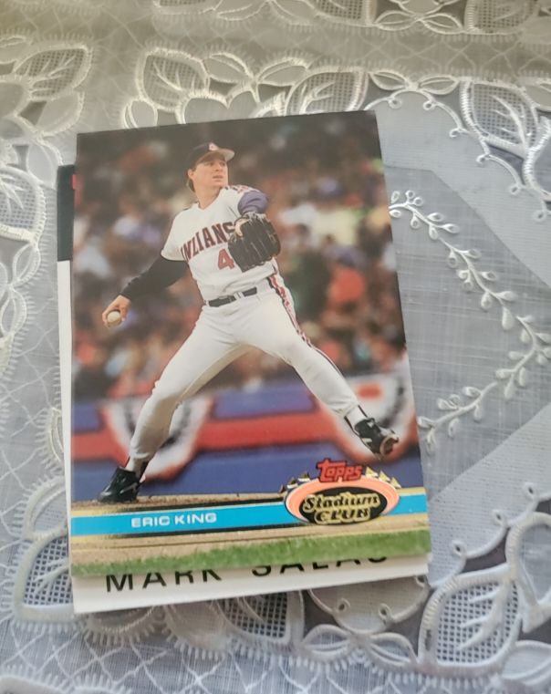 1991 Topps Stadium Club #328 Eric King — front