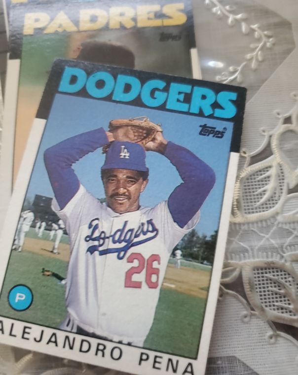 1986 Topps #665 Alejandro Pena — front
