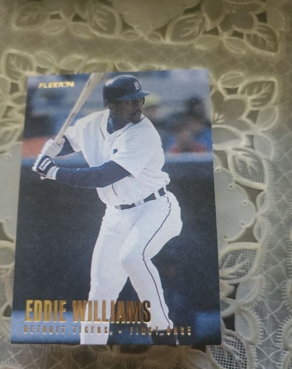 1996 Fleer Update #U37 Eddie Williams — front
