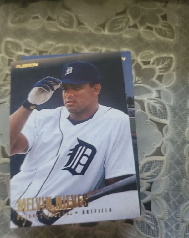1996 Fleer Update #U35 Melvin Nieves — front