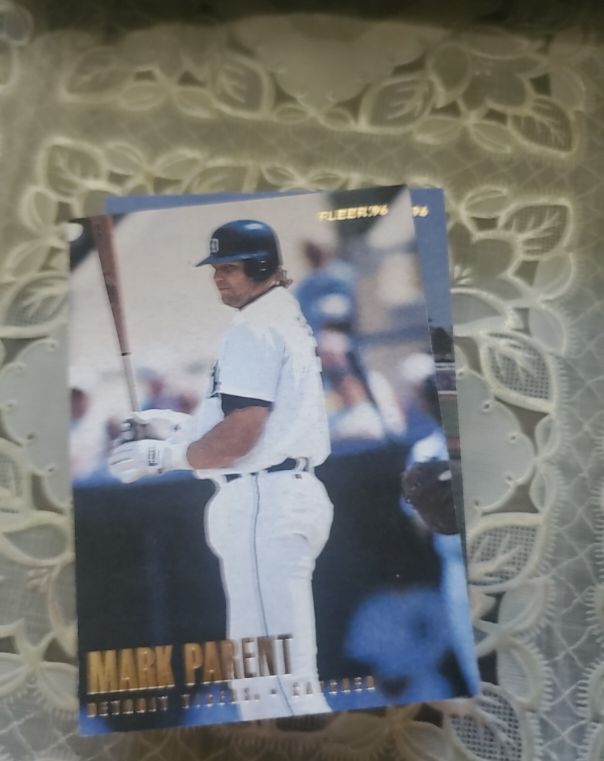 1996 Fleer Update #U36 Mark Parent — front