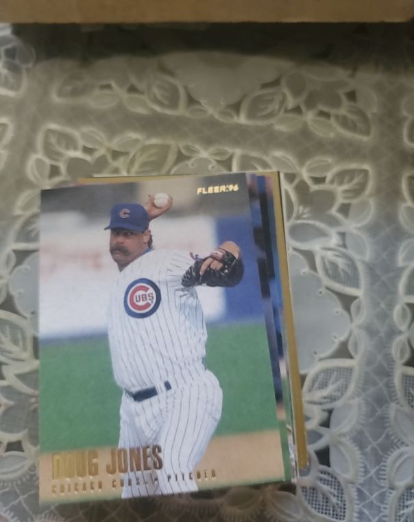1996 Fleer Update #U111 Doug Jones — front