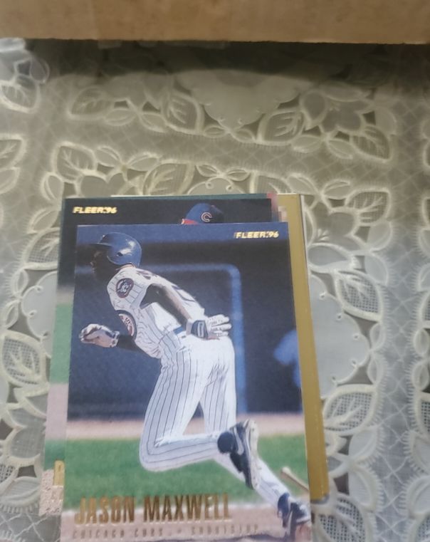 1996 Fleer Update #U114 Jason Maxwell — front