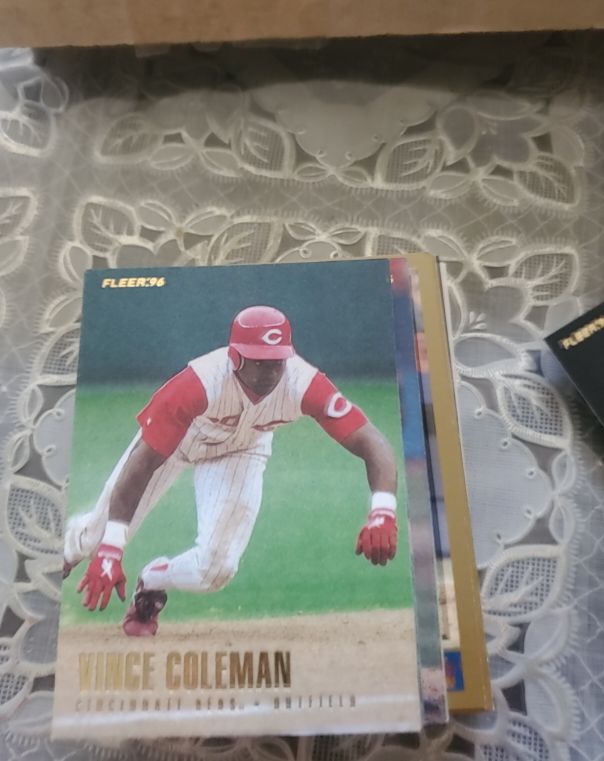 1996 Fleer Update #U117 Vince Coleman — front