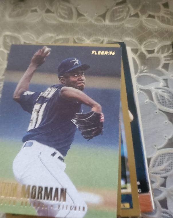 1996 Fleer Update #U140 Alvin Morman — front