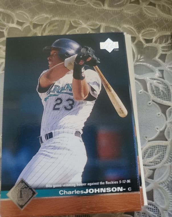 1997 Upper Deck #79 Charles Johnson — front
