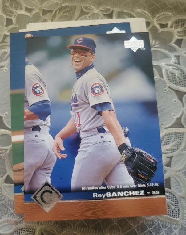 1997 Upper Deck #32 Rey Sanchez — front